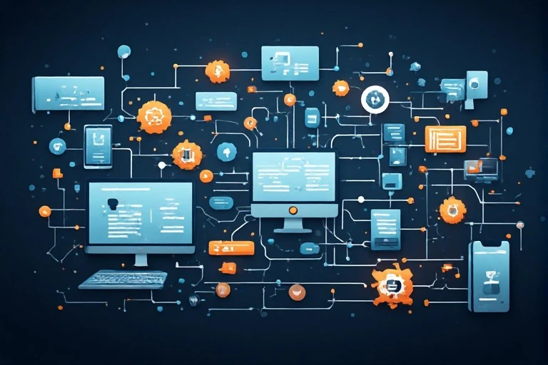 Headless CMS architecture enabling flexible website content management across platforms
